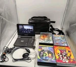 Lot Sylvania Portable Dvd Player 7 Inch Rechargeable Sdvd7002 + 13 Movies & Case. Fixed Price $66.49.