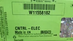 W11558182 Oem New Original Whirlpool Refrigerator Control Board. Fixed Price $129.95.