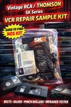 New - Rca Thomson Sk Series Vcr Repair Kit Belts Idlers Pinch Rollers Ir Meter. Fixed Price $120.00.