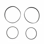 4pcs/set New Belts Kit Replacement For Sony Tc-we425 Tc-we435 Tc-we475 Tc-we6.... Fixed Price $18.31.