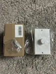 Tnp Wall Mount Plate Volume Control Knob 100w In-wall Speaker Audio White New. Fixed Price $16.98.