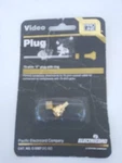 Electricord Proline Video Plug 75-ohm F With Ring. Fixed Price $11.98.