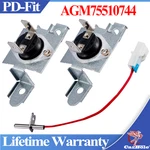 New Agm75510744 Fits For Lg Dryer Replacement Thermostat Thermistor Kit Us. Fixed Price $12.29.