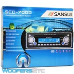 Sansui Car Stereo Cd Player 4 Ch Amplifier Scd-7000 Am/fm Radio Receiver New. Fixed Price $59.99.