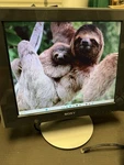 Sony Sdm-hs73 15 Tft Lcd Color Computer Display Monitor Screen Vga. Fixed Price $32.88.