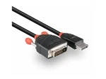 Lindy 41490 1m Dvi-d Displayport Gold 2.7gbps Black To Dvi Cable. Fixed Price $27.90.