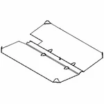 Whirlpool 3601f358-45 Baffl-burner. Fixed Price $29.99.
