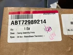 Lg Abt72989214 Casing Assembly, Pump. Fixed Price $150.00.