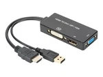 Digitus 3in1 Hdmi Converter Cable 0.2m Type A Ak-330403-002-s. Fixed Price $74.61.