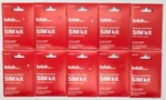 *as Is* New Lot Of 10 Total By Verizon Mini Starter Sim Kit. Fixed Price $67.99.
