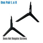 Samsung Tv Stand Legs For 50" 55" Tu8000 Series Un55tu8000 Un50tu8000 - No Screw. Fixed Price $19.99.