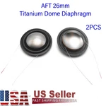 New 2pcs Aft 26mm Titanium Dome Diaphragm For B&w Cm Centre 2 Tweeter Hf00867 8. Fixed Price $17.69.