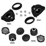 Front Suspension Strut Mounts & Rear Shock 4pcs Set For Ford Focus 06-00. Fixed Price $75.99.