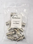 Lot Of 10 Satmaximum Bnc Male To Rca Female Adapter Set For Coaxial Cable. Fixed Price $15.99.