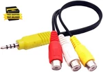 Replacement For Sony Tv Audio Video Av Adapter Cable, 3 Rca To 3.5mm Input Ad. Fixed Price $10.23.