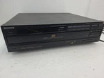 Vintage Sony Cdp-c8esd 5-disc Compact Disc Cd Player/changer - Tested No Remote. Fixed Price $100.00.