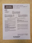 Pioneer Pd-m503 Pd-m603 Pd-m703 Cd Player 6 Disc Service Manual - Original. Fixed Price $20.00.