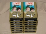 14 Jvc Super Vhs Svhs Vcr Tapes 6 Hours 2 Blank St-120 Video Cassette Recordable. Fixed Price $114.99.