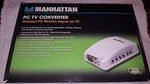 Manhattan Products 150095 Pc To Tv Converter New In Box. Fixed Price $21.99.