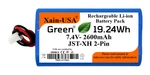 7.4v 2600mah Li-ion Battery With Jst-xh 2p Ideal For Diy, Toys, Lights & More. Fixed Price $17.99.