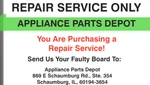 Repair Service- Wpw10317343 W10317343 Whirlpool Kitchenaid Oven Control Board. Fixed Price $145.00.