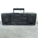 Sony Cfs-1035 Vintage Portable Am/fm Radio Cassette Boombox Detachable Speakers. Fixed Price $119.77.
