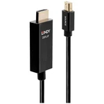Lindy 40923 Hdmi Mini Displayport Plug Cable, Hdmi-a 3.00m Black D Cable. Fixed Price $75.22.